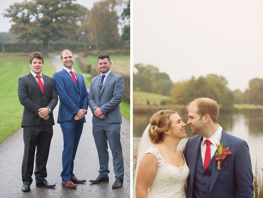 groomsmen sandhole oak barn wedding venues cheshire