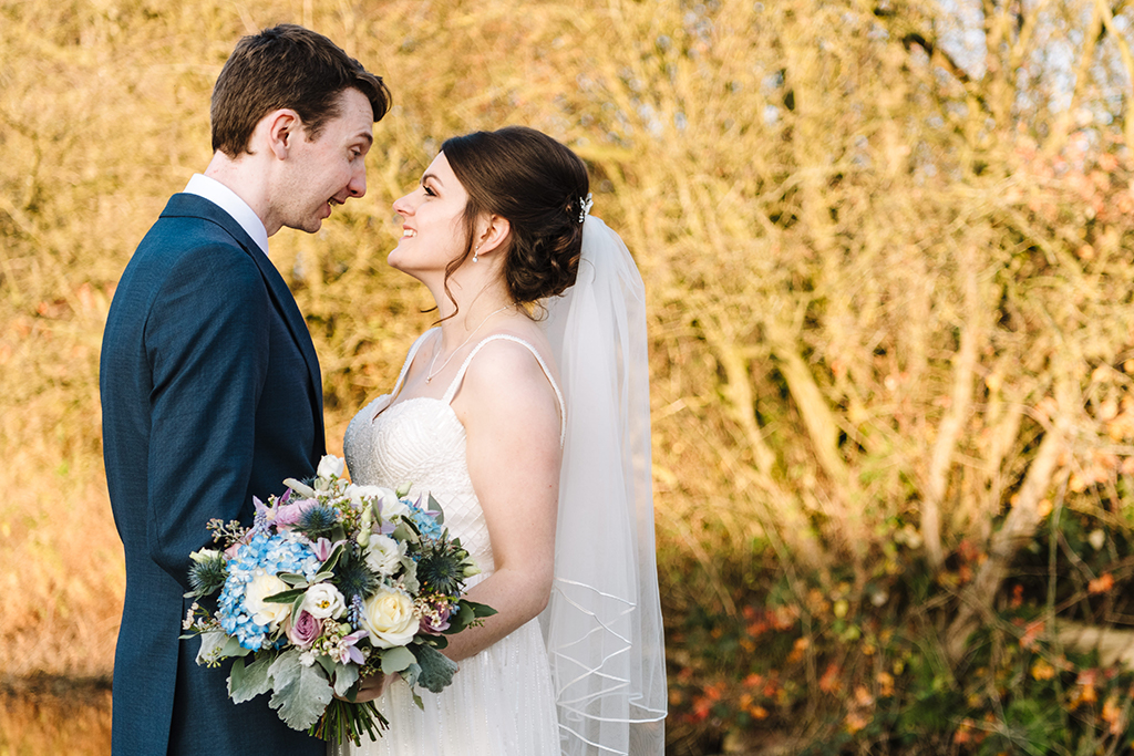 Lisa and Adam's Romantic Autumn Wedding at Sandhole Oak Barn