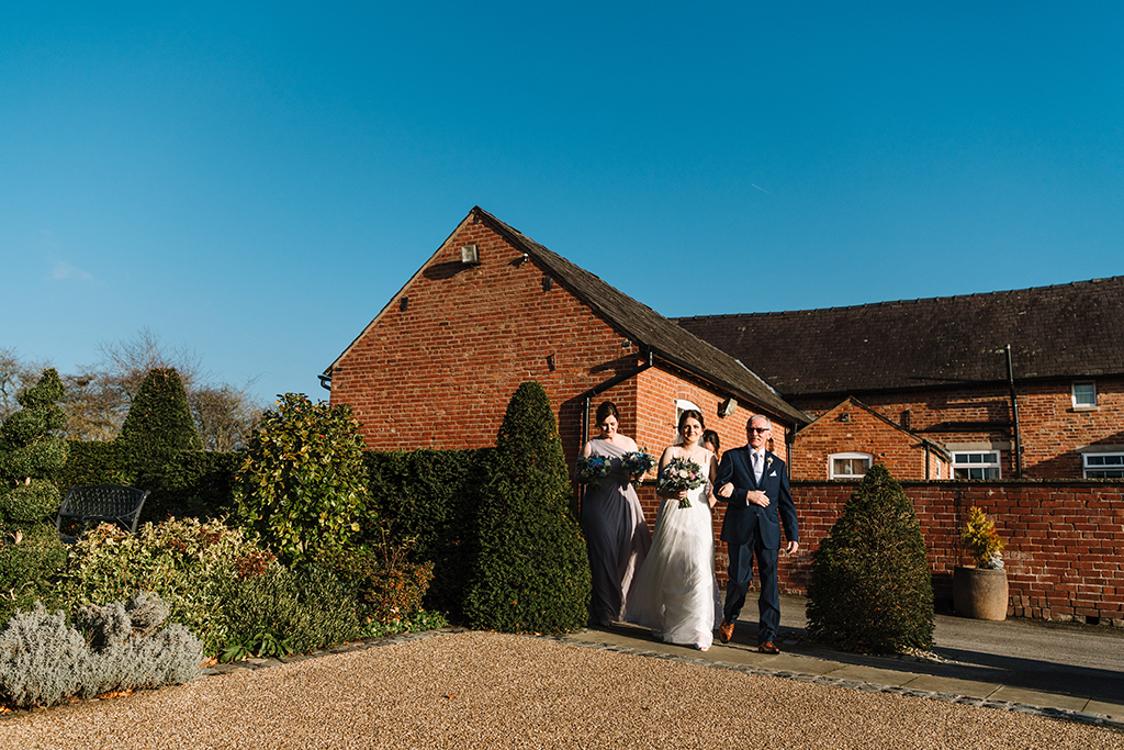 Lisa and Adam's Romantic Autumn Wedding at Sandhole Oak Barn