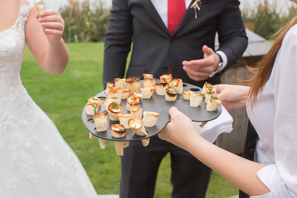 wedding canapes wedding food sandhole oak barn wedding venues cheshire