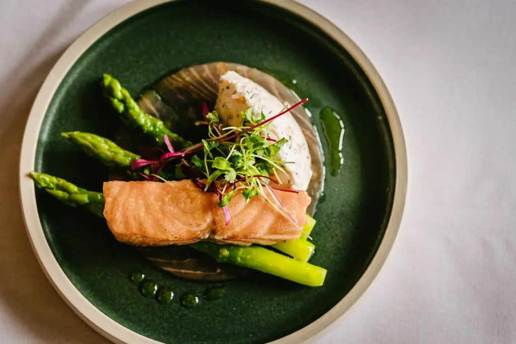 sandhole oak barn chefs table salmon